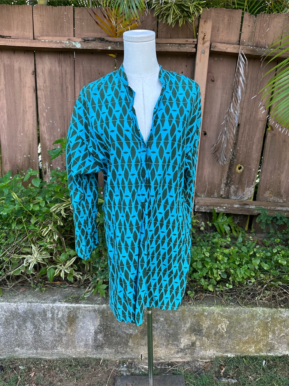 Zara Printed Mini Shift Dress Size S